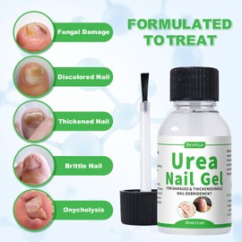 Urea Nail Gel 40% – Deeply Repairs Yellow, Black, Discolored Nail | Softens Thick Nails & Cracked Heel Calluses | Urea Gel for Nails, Fast-Absorbing, Lasting Effects, No Recurrence
