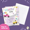 Desert Cactus Social Distance 3 Drive By Happy Birthday Invitations