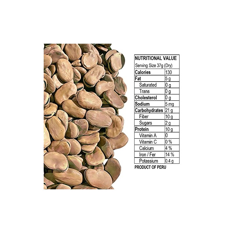 Eastern Feast - Large Broad Fava Beans, 32 oz (907g)