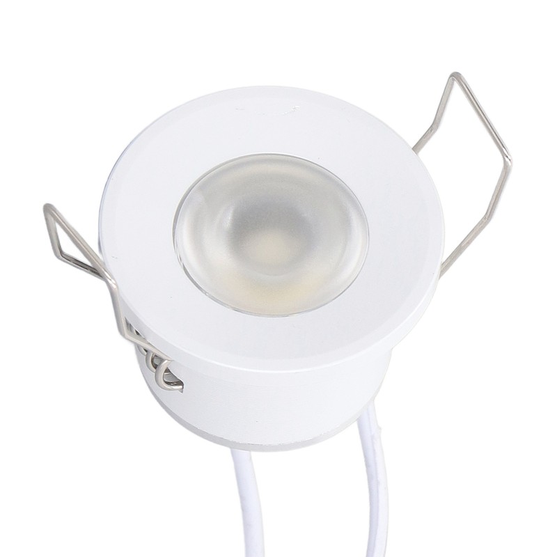Small LED Spot Lights 28mm Hole Recessed Mounting Mini Display