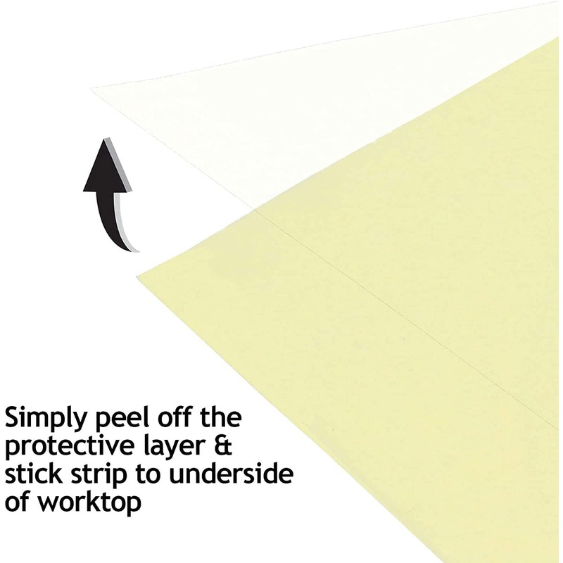 SPARES2GO Universal Anti-Condensation Moisture Absorbing Strip for Dishwasher (60cm)