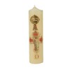 Luz María-Paquete de 12 Mini cirios Pascual decorado (Recuerdo, decorativo,