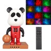 Star Light Projector with Bluetooth Speaker Panda Shape Projection Lamp