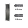 Griffin Stainless Steel Wire, Jewellery Wire, Nylon Sheathed, Flexible Steel