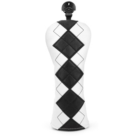 Golf Club Covers Exquisite Embroidery Driver Covers Fariway Wood Headcover Hybrid Cover Leather Golf Headcovers for Most Brand (for Fariway Wood)