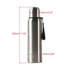 GOOFIT Outdoor Sports Bottle Stainless Steel Vacuum Sealed Insulated Thermos 27Oz