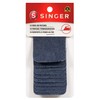 SINGER 00092 Iron-On Denim Patches, 2-Inch x 3-Inch, 10-Count