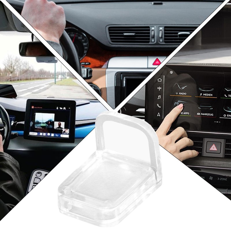 Dashboard Mat Base - Small Dashboard Mat L-Shaped Anti-Slip Sticky