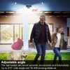 High Brightness Home Solar-Powered Wall Lamp 74LED Angle Adjustable Light