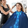 visesunny 3D Necktie Print Barber Cape Anti-Static Hair Cutting Cape