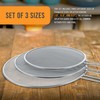U.S. Kitchen Supply Set of 3 Stainless Steel Splatter Screen
