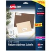 Avery Easy Peel Return Address Labels, 2/3" x 1-3/4", Gold