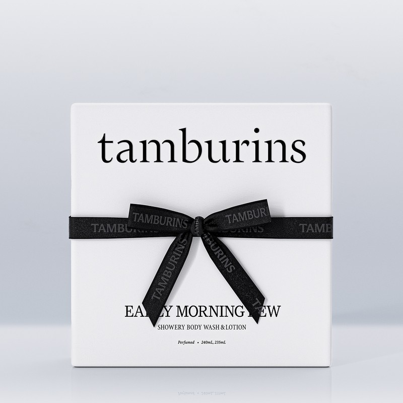 Tambourines Showerly Body Set Early Morning Dew (240ml+235ml) / 탬버린즈