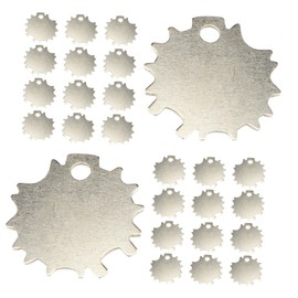 BIUDECO 50pcs Multi Tooth Adjustment Tool for Beauty Shears Precision Tightening Key for Scissors Compatible with Various Hairdressing Brands Sturdy and Easy to Use