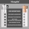 Mongdio Stovetop Espresso Maker Moka Pot, Stove Top Cuban Coffee