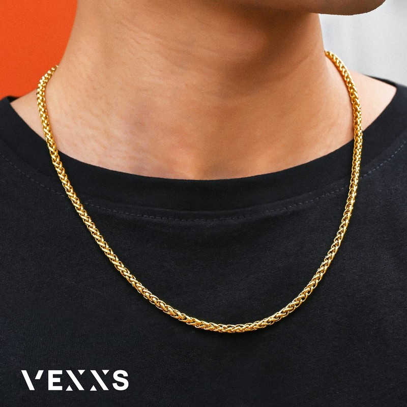 VEXXS Wheat Chain Necklace02