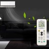 YFFSFDC Air Conditioner Remote Control, Universal K-1028E Compatible with 1000