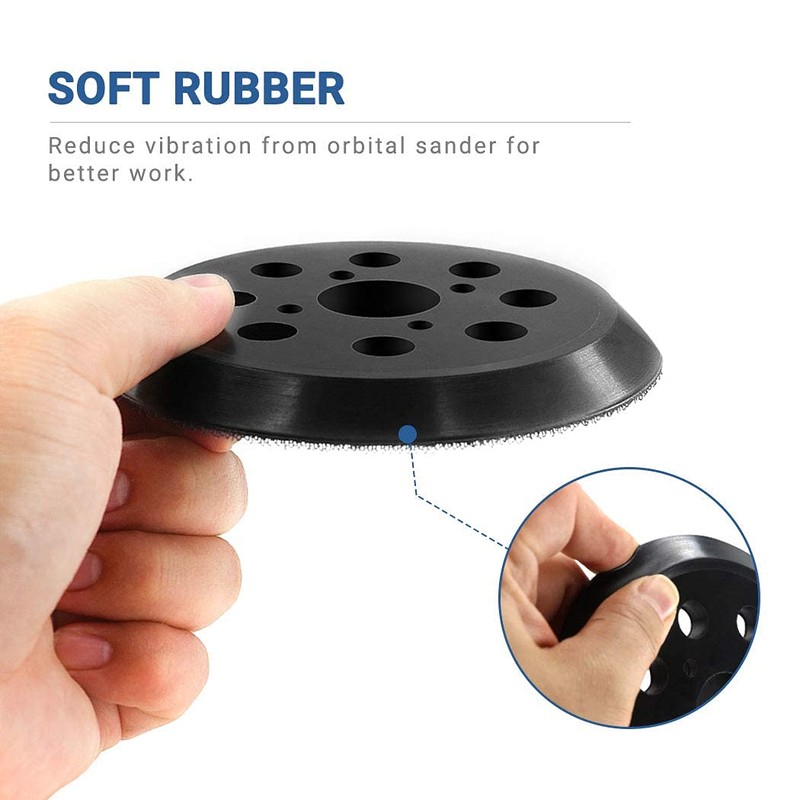 5 Inch Sander Hook and Loop Replacement Pad for Ryobi