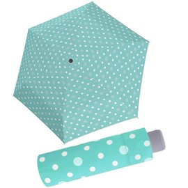 Doppler Mini Children's Pocket Umbrella Dots, mint, Pocket umbrella super mini