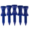 Castle Golf Tees Bamboo | Multiple Colours & Sizes | Eco Friendly & Sustainable Bamboo Castle Golf Tees (38mm (Blue))