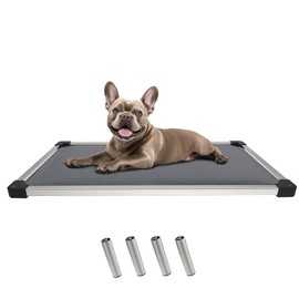 FXW Titanest Padded Dog Bed for Crate, Chew-Proof Elevated Cot for Indoor/Outdoor/Camping Use, Durable & Washable Pet Bed for Small and Medium Dogs, 30-Inch
