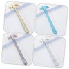 SEWACC 8pcs Hammer Shaped Student Sign Pens Comfortable Grip Smooth