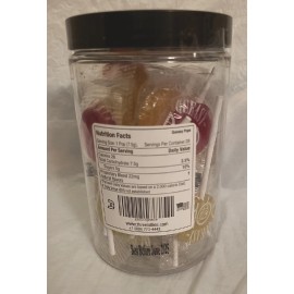 Three Lollies Queasy Pops - Assorted - 28 Pack 5 Flavors Gluten Free Exp 6/2025