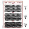 DIY Wimpern Extensions 320Pcs Cluster Lashes 3040D Individuelle Lash Cluster