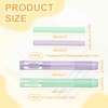 PATIKIL 8pcs Erasers, Sliding Elastic Eraser Push-Pull Cute Pencil Eraser