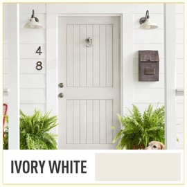 DWIL Acrylic Wood Paint for Furniture - Semi-Gloss Paint Suitable for Wood Surface Renovation, Water-Based All match Paint, Non-Toxic & Odorless, Eco-Friendly & Healthy (32OZ, Ivory White)