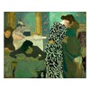 The Flowered Dress by Edouard Vuillard