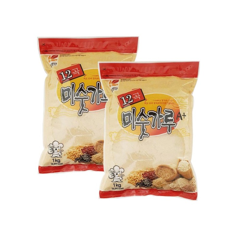 뚜레반 12곡 미숫가루 A+ 1kg X 2개 Toreban 12 Grain