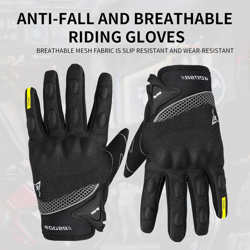 BSDDP Motorcycle Riding Gloves Anti-slip Off-road Four Seasons Outdoor Mountaineering