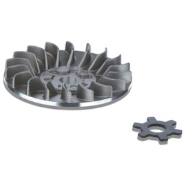 MALOSSI Pulley Valve VAR for Minarelli Lying Down / Standing 50 cc 2T AC/LC without Teeth 120 g Includes Star Disc