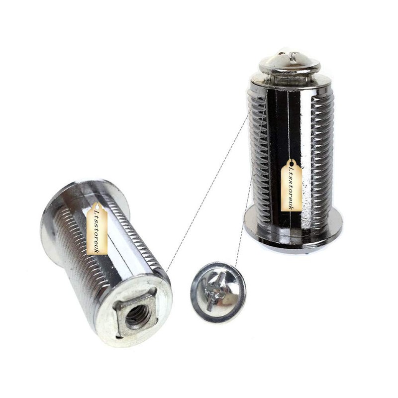 Lsgoodcare 10Pack Security Mailbox Lock Cabinet Drawer Cupboard Cam Lock