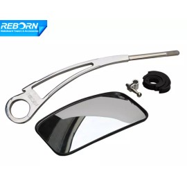 Reborn Angle Free Adjustable Wakeboard Tower Mirror Arm Bracket Shining Polished