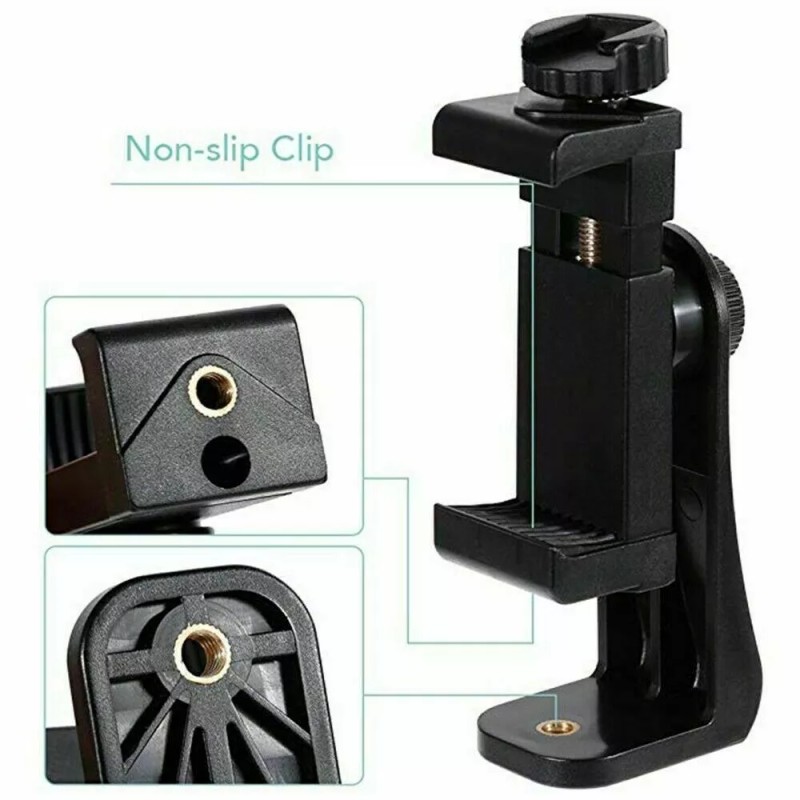 Unbranded Universal Mobile Tripod Adapter Cell Phone Holder Mount Smartphone