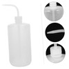 Alipis 2Pcs Plastic Wash Bottles Translucent Squeeze Measuring Containers with