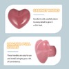 Tomaibaby 10Pcs Ceramic Drawer Knobs, Heart Shaped Door Knobs Cabinet
