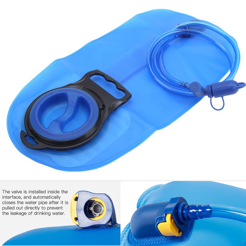 2L Outdoor Portable Water Bladder TPU PVC Drink Water Bag