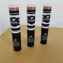 Lot of 3 Kokie Professional #56 Sahara Matte Lipstick Lip Color Longwear Opaque