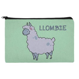 Llombie Llama Zombie Makeup Cosmetic Bag Organizer Pouch