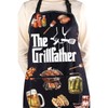 JTOUK The Grill Master Kitchen Apron Father’s Day Gift Cooking