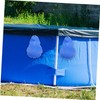 Mipcase 8pcs Pool Cover Weights PVC Water Bags for Above