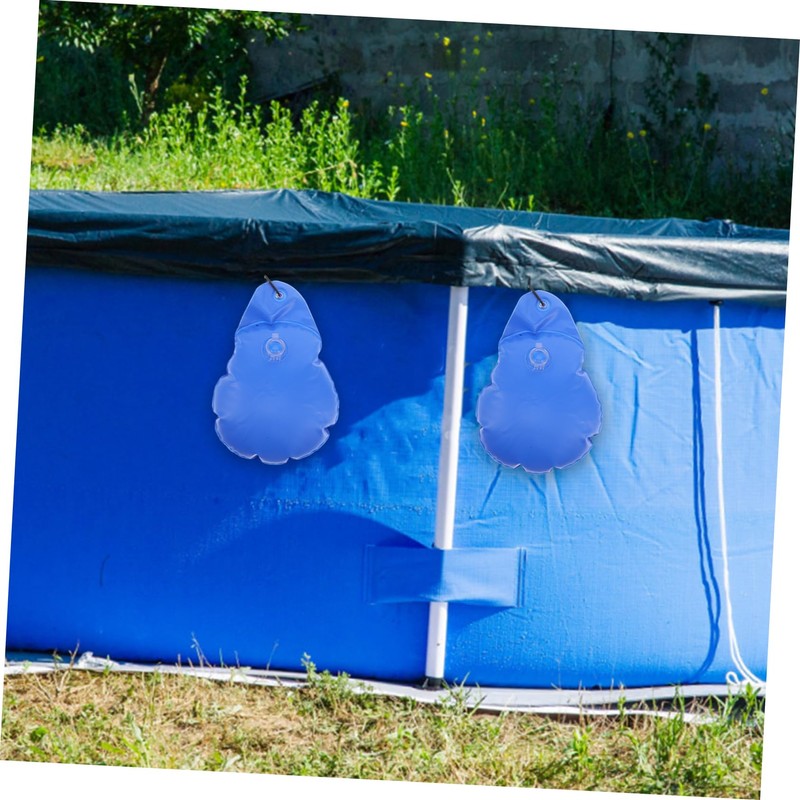 Mipcase 8pcs Pool Cover Weights PVC Water Bags for Above
