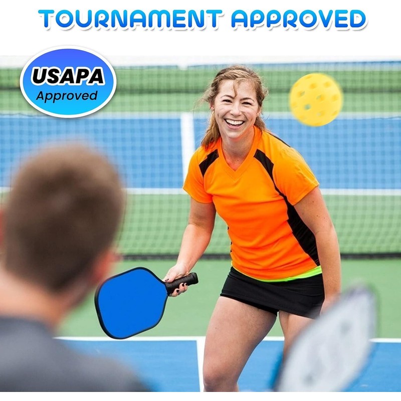 Geekman High Performance Pickleball Balls, Premium Bounces True with USAPA