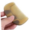 FOMIYES Smoothing Anti-static Goat Horn Comb Hair Care Tool for