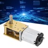 Turbo Worm Geared Motor Micro Brushed DC12V Mini Reduction 1