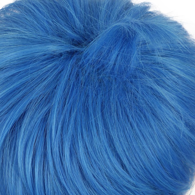 VGbeaty Adult Short Blue Wig Women Cospaly costume Halloween Wig