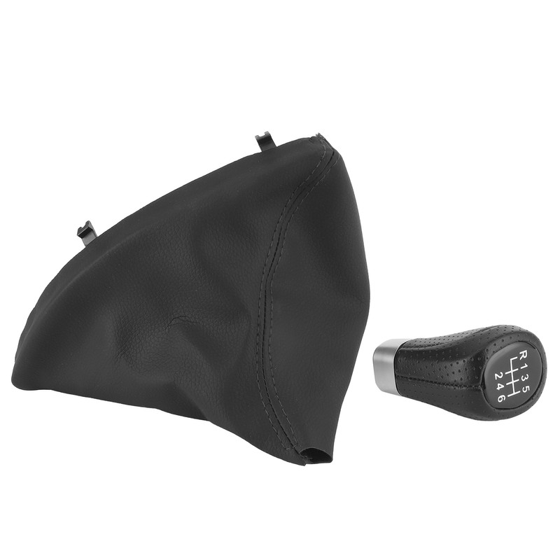6 Speed Car Shift Knob with Dustproof Cover Fit for